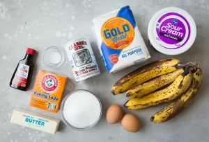 Ingredients-for-Moist-Banana-Bread 