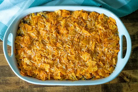 Taco Casserole Recipe with Doritos