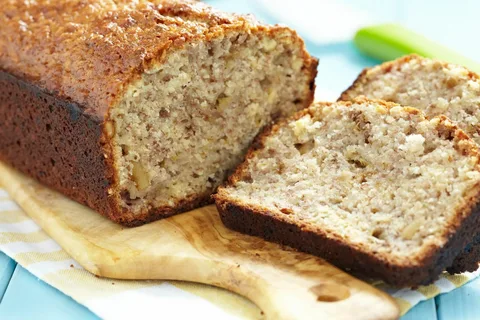 banana bread recipe without baking soda