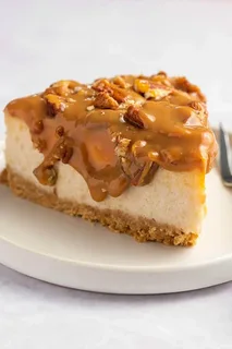 caramel pecan cheesecake