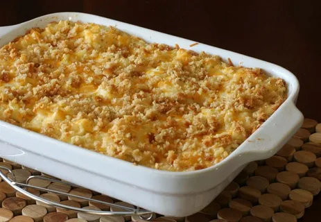 hashbrown casserole recipe with corn flakes