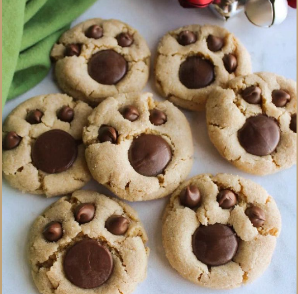 Peanut Butter Paw Print Cookies