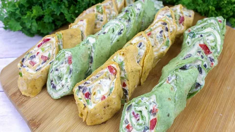 Salami And Cream Cheese Roll Ups